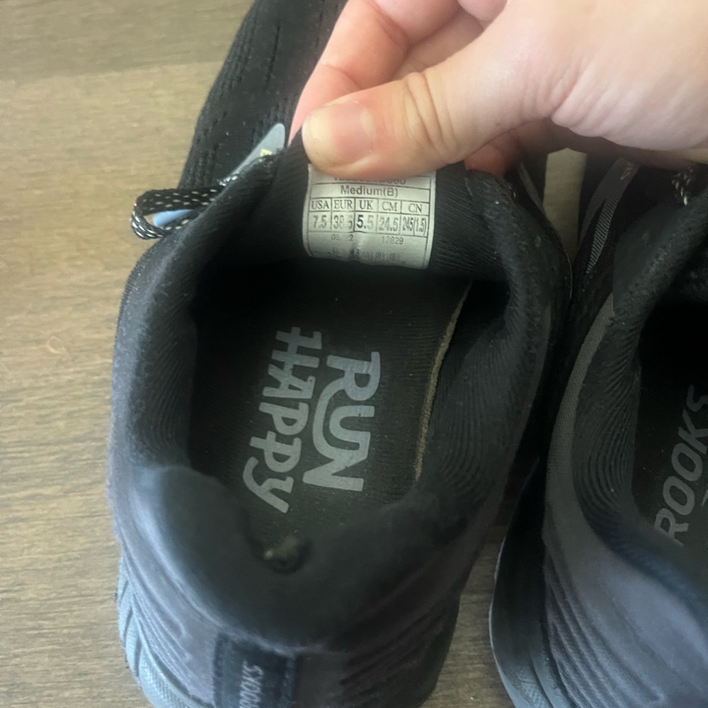 Brooks Black Athletic Shoes